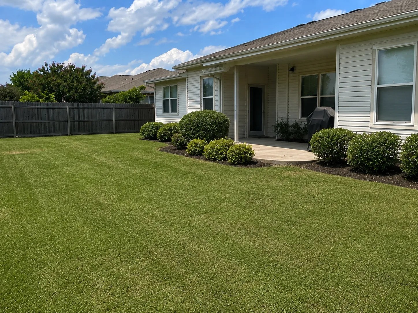 After: backyard family redo in Lakeview